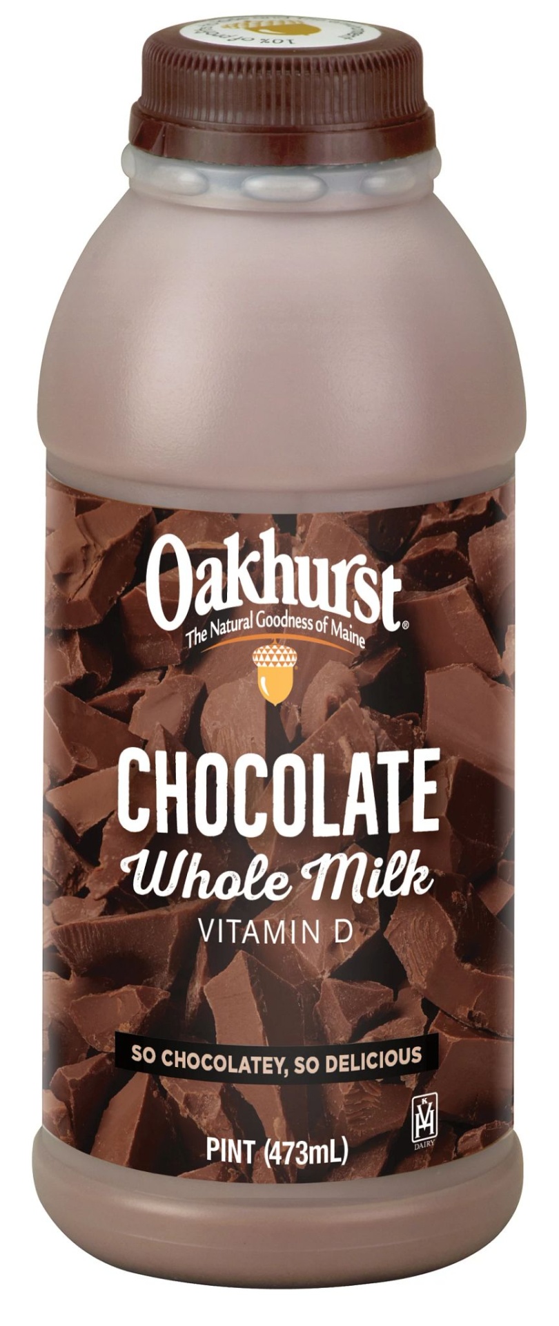 slide 1 of 1, Oakhurst Whole Chocolate Vitamin D Milk Pint, 1 pint