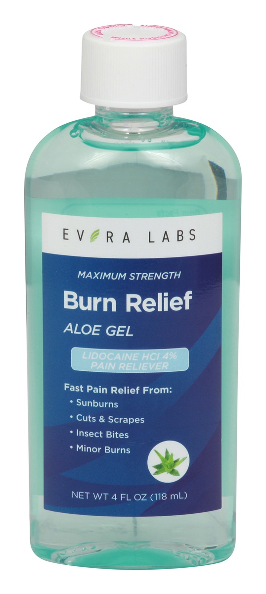 slide 1 of 1, Evora Labs Burn Relief 4 oz, 4 oz