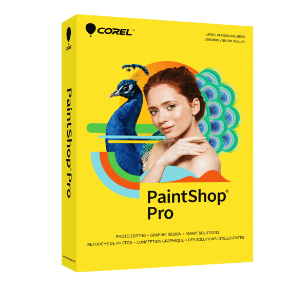 slide 2 of 3, Corel Paintshop Pro Ag 2023, For Windows, Product Key, 1 ct