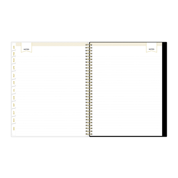 slide 8 of 10, 2025 Day Designer Weekly/Monthly Planning Calendar, 8-1/2"" X 11"", Les Fleurs, January 2025 To December 2025, 1 ct