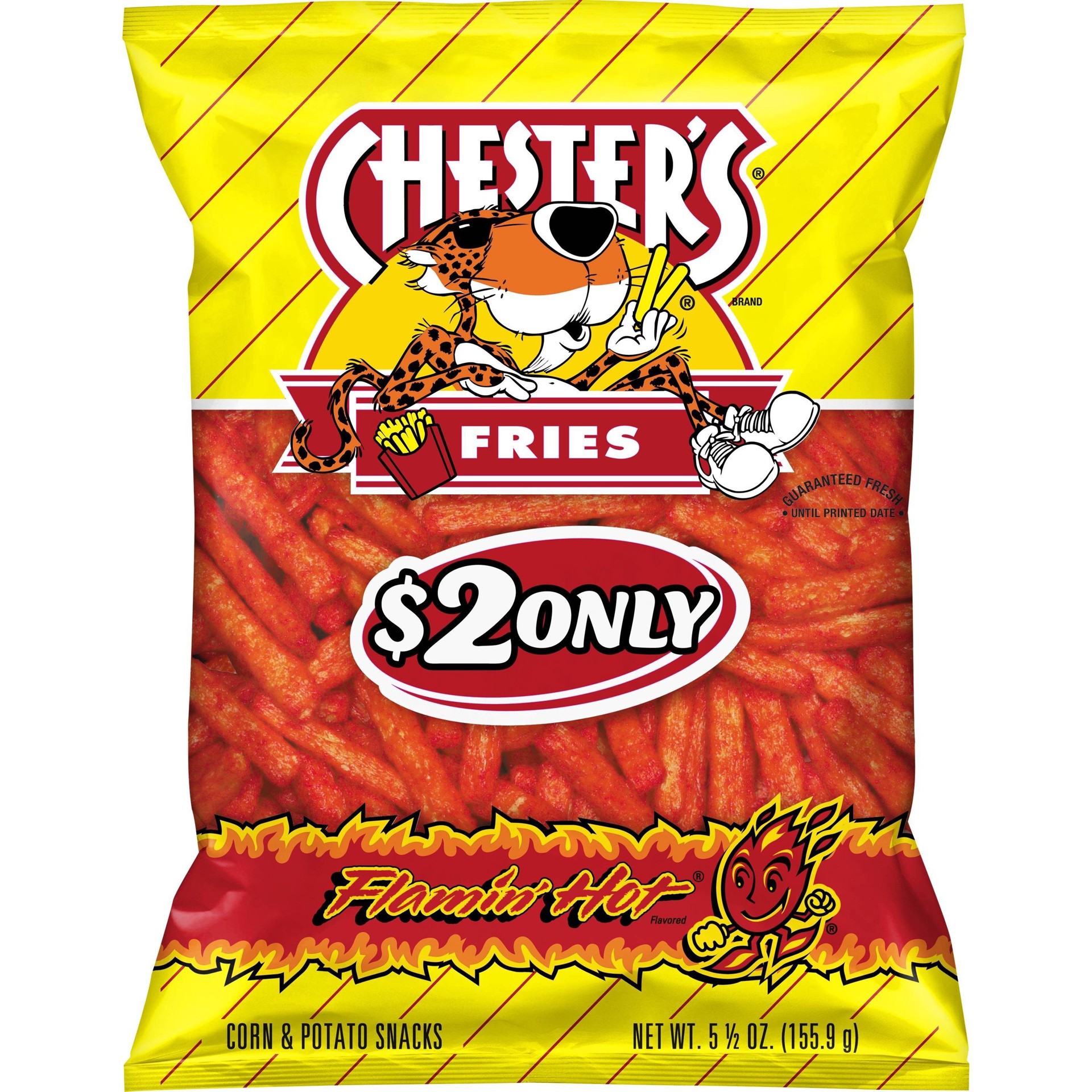 slide 1 of 5, Chester's Flamin Hot Fries - 5.5oz, 5.5 oz