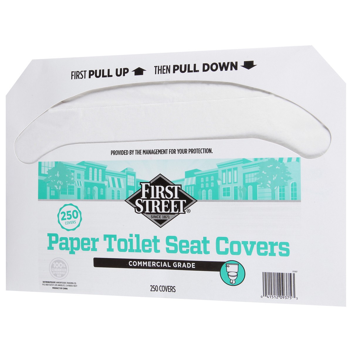 slide 5 of 11, First Street Toilet Seat Cover, 2 x 250 ct