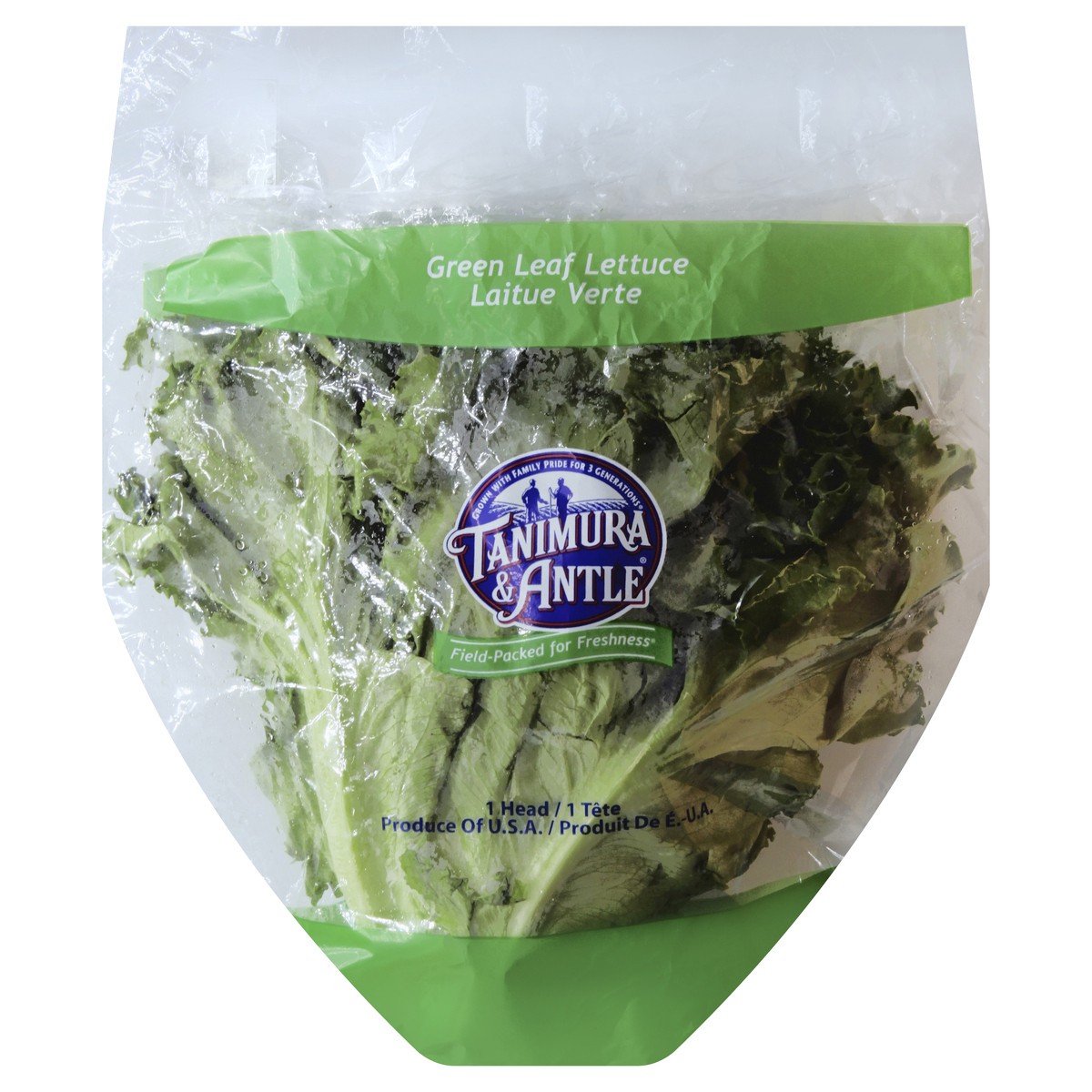 slide 3 of 3, Tanimura & Antle Green Leaf Lettuce 1 ea, 1 ct