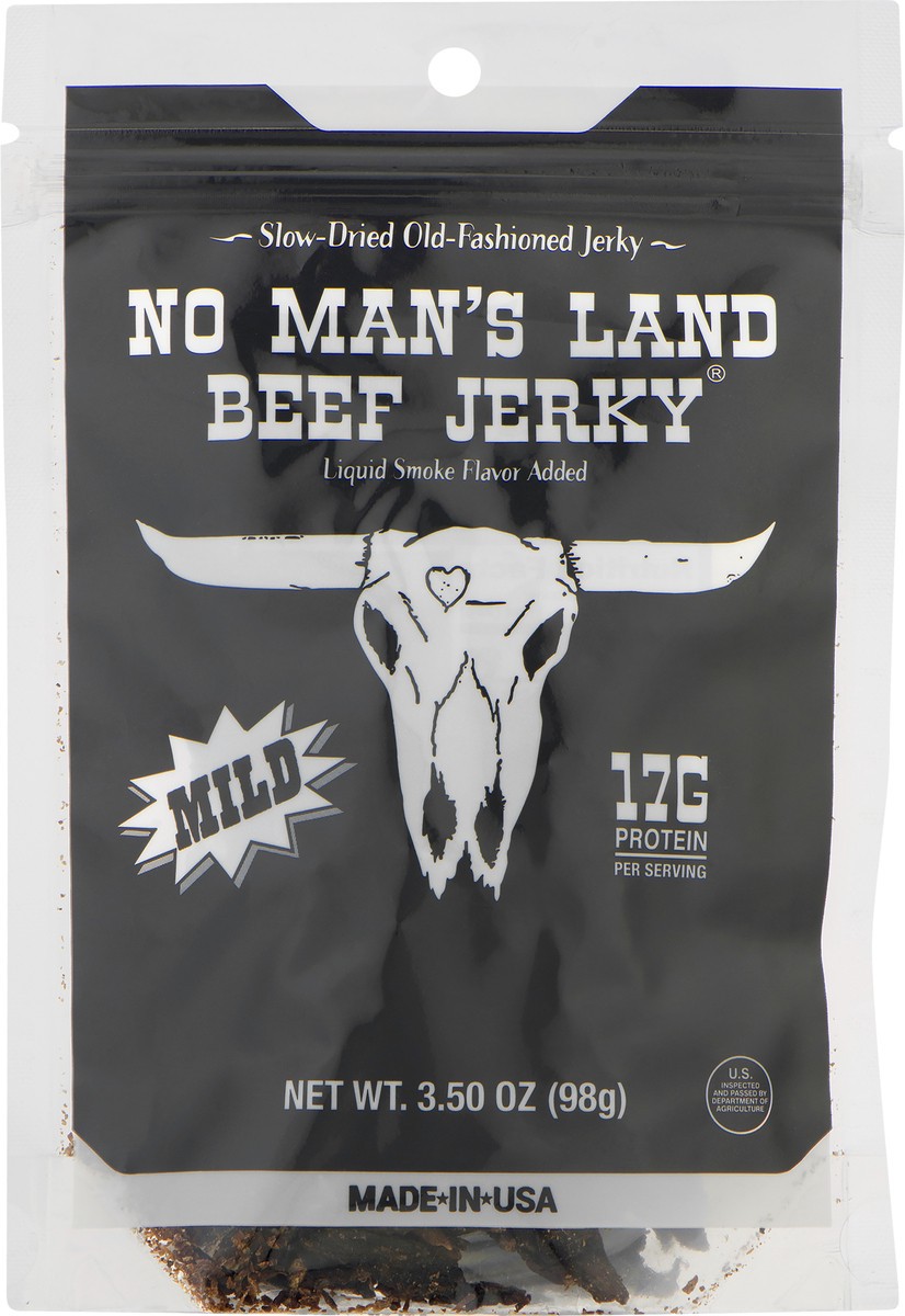 slide 7 of 8, No Man's Land Beef Jerky 3.50 oz, 3.5 oz