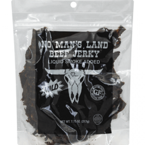 slide 1 of 8, No Man's Land Beef Jerky 3.50 oz, 3.5 oz