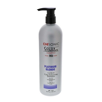 slide 1 of 1, CHI Ionic Color Illuminate Platinum Blonde Shampoo, 25 oz