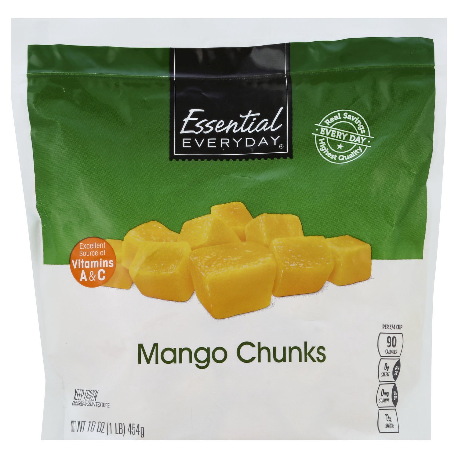 slide 1 of 1, Ee Mango Chunks, 16 oz