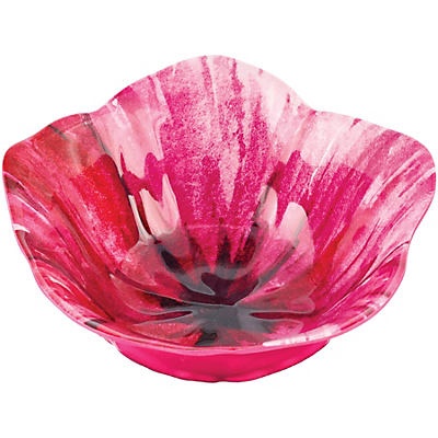 slide 1 of 1, Haven & Key Hibiscus Floral Summer Melamine Bowl, 7 in