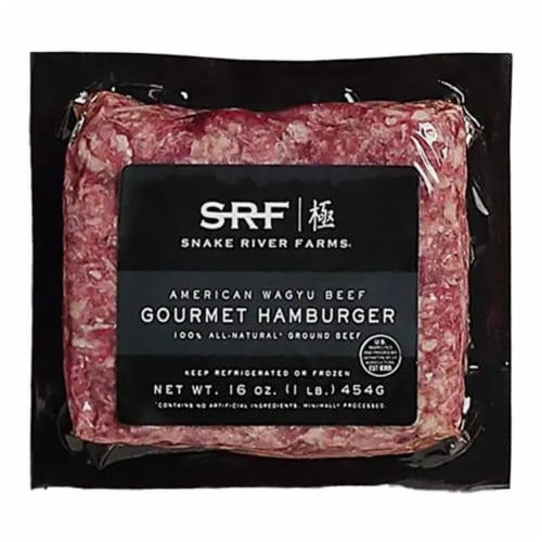 slide 1 of 1, Srf Amer Wagyu Grnd Beef Brick, 1 ct