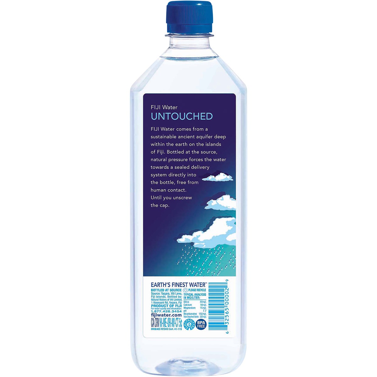 slide 3 of 3, Fiji Natural Artesian Water, 33.8 Fl Oz (Single), 1 liter