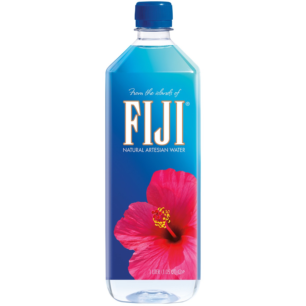 slide 1 of 3, Fiji Natural Artesian Bottled Water, 1 liter / 33.8 fl oz, 33.8 fl oz