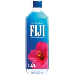 Fiji Natural Artesian Bottled Water, 1 Liter / 33.8 Fl Oz