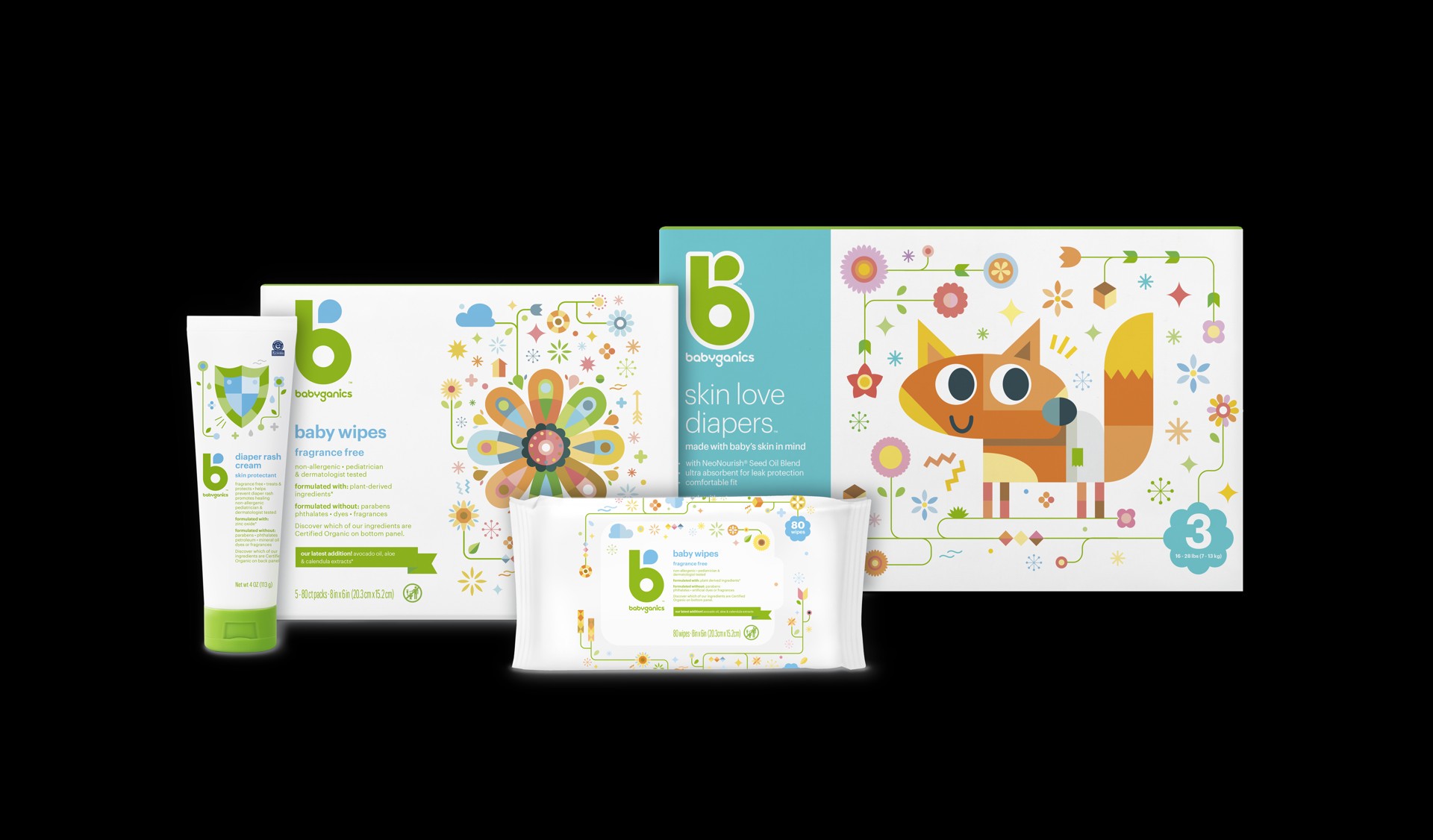 slide 3 of 7, Babyganics Diaper Rash Cream, 4 oz