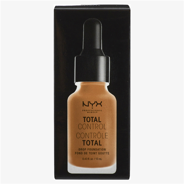 slide 1 of 2, NYX Professional Makeup Total Control Drop Foundation Golden Honey, 0.43 fl oz