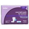 slide 10 of 21, Meijer Bladder Protection Pads, Ultimate Absorbency, 30 ct