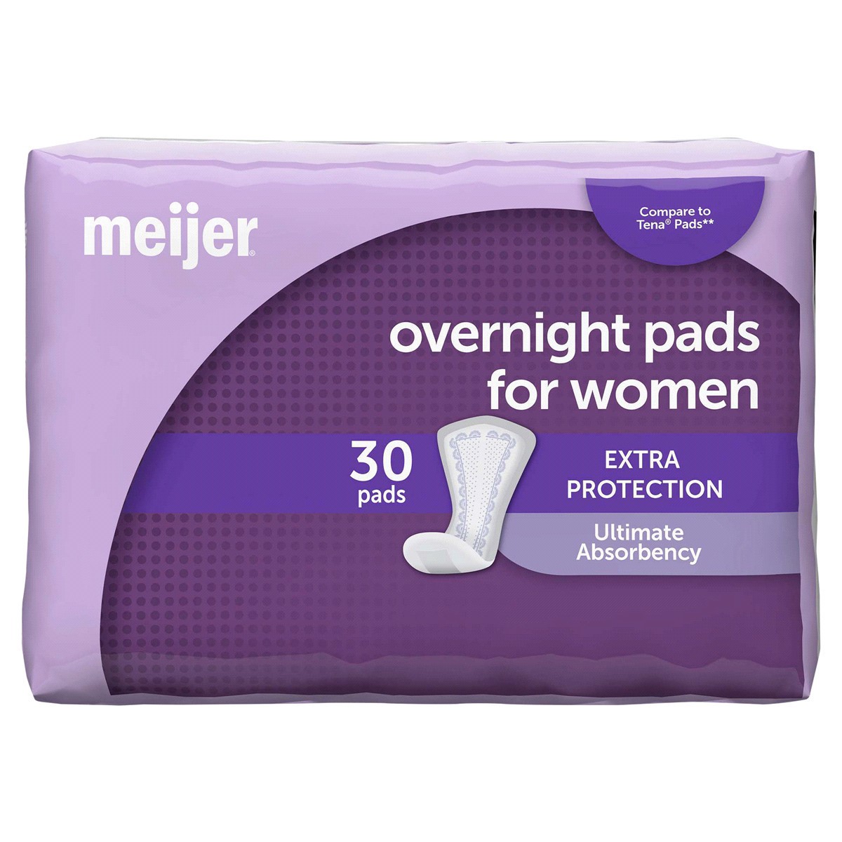 slide 1 of 21, Meijer Bladder Protection Pads, Ultimate Absorbency, 30 ct