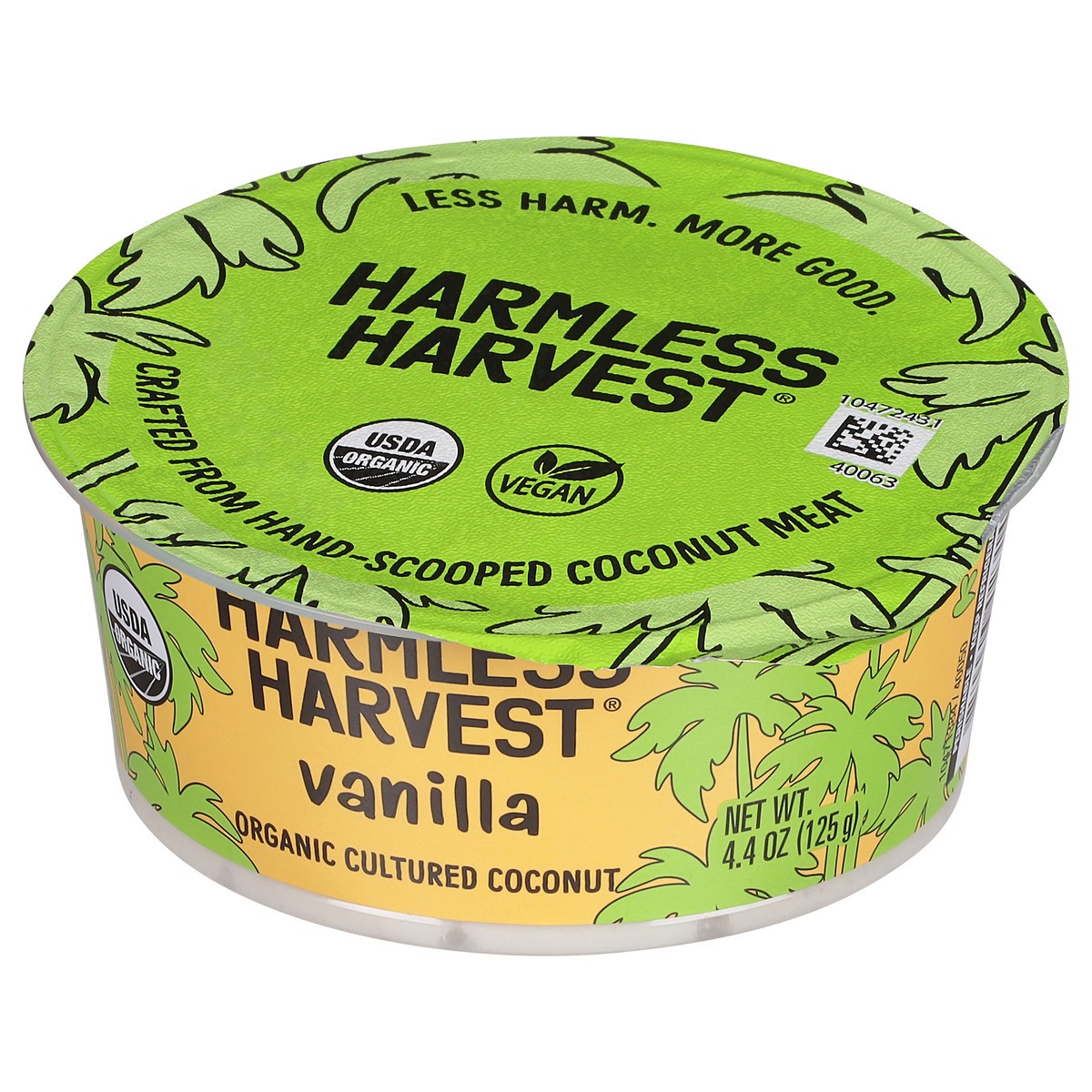 slide 3 of 9, Harmless Harvest Vanilla Yogurt, 4.4 oz