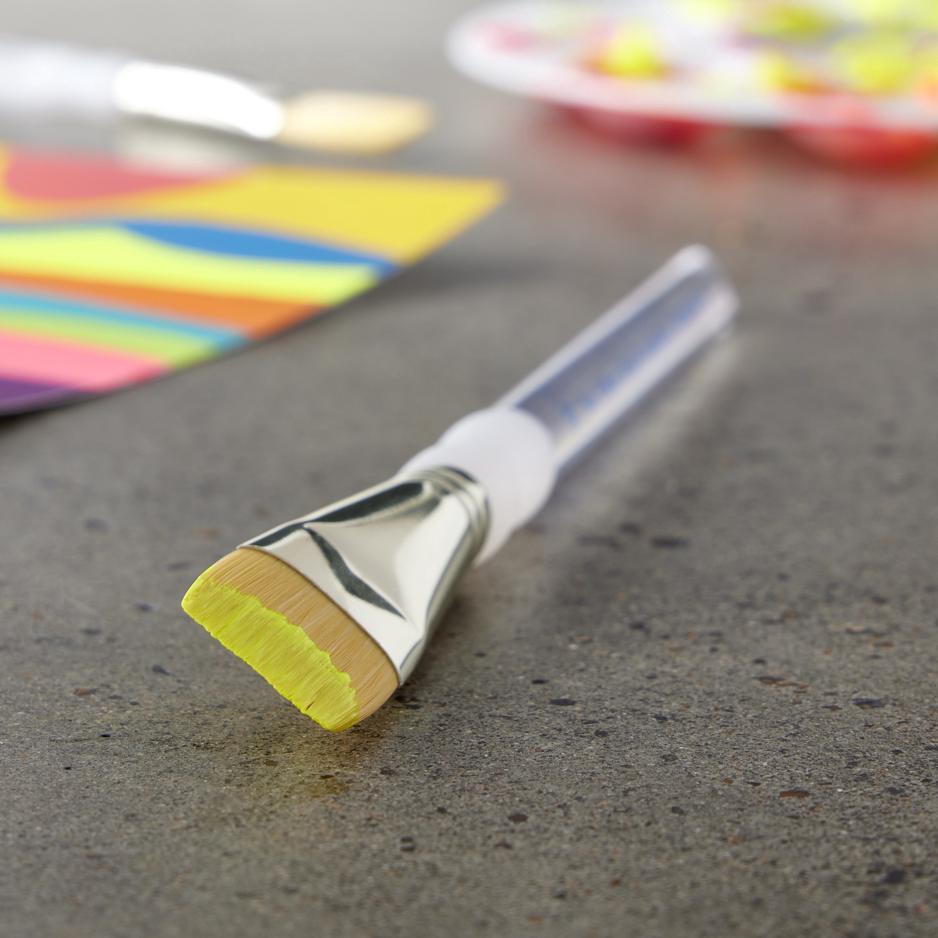 slide 2 of 2, Royal & Langnickel Soft-Grip Glaze Wash Brush, 3/4 in