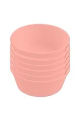 Tarhong Wheat Poly Propylene Round Bowls - Coral