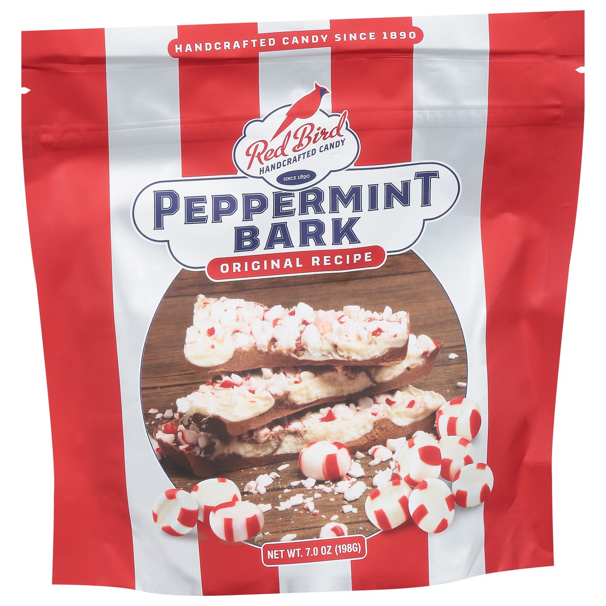slide 8 of 9, Red Bird Original Recipe Peppermint Bark Candy 7.0 oz, 7 oz