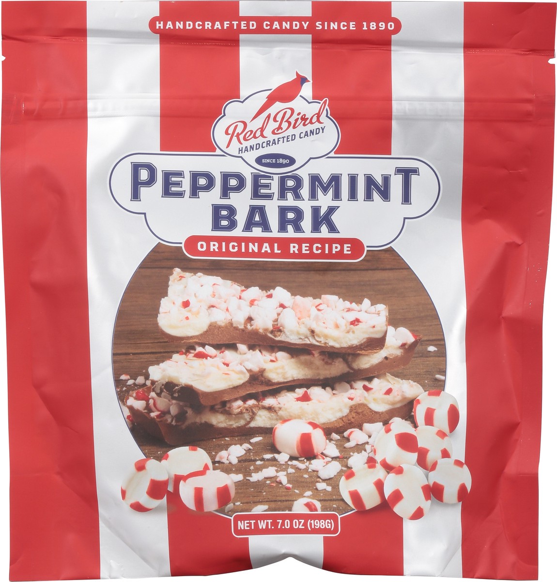 slide 9 of 9, Red Bird Original Recipe Peppermint Bark Candy 7.0 oz, 7 oz