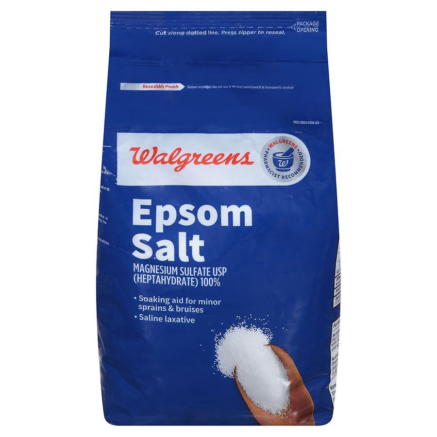 slide 1 of 5, Walgreens Epsom Salt, 3 lb