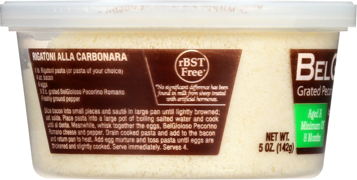 slide 4 of 12, BelGioioso Pecorino Romano Grated Cheese 5 oz, 5 oz