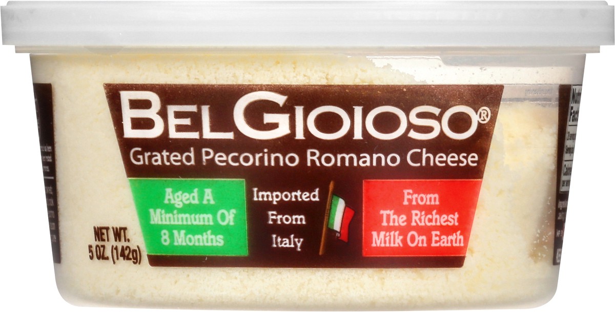 slide 6 of 12, BelGioioso Pecorino Romano Grated Cheese 5 oz, 5 oz