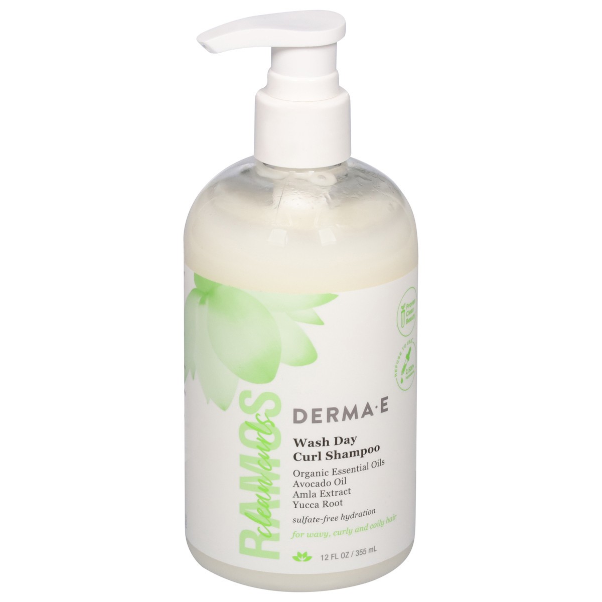 slide 11 of 12, Derma E Wash Day Curl Shampoo 12 fl oz, 12 fl oz