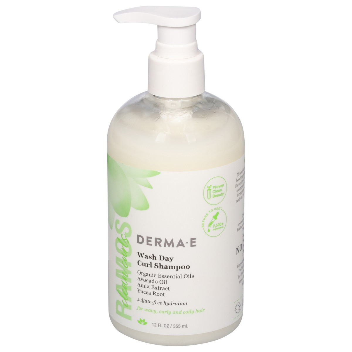 slide 6 of 12, Derma E Wash Day Curl Shampoo 12 fl oz, 12 fl oz