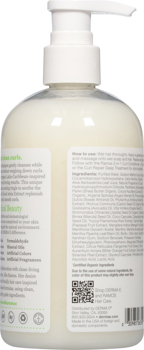 slide 8 of 12, Derma E Wash Day Curl Shampoo 12 fl oz, 12 fl oz