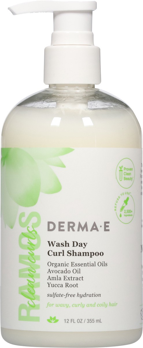 slide 9 of 12, Derma E Wash Day Curl Shampoo 12 fl oz, 12 fl oz