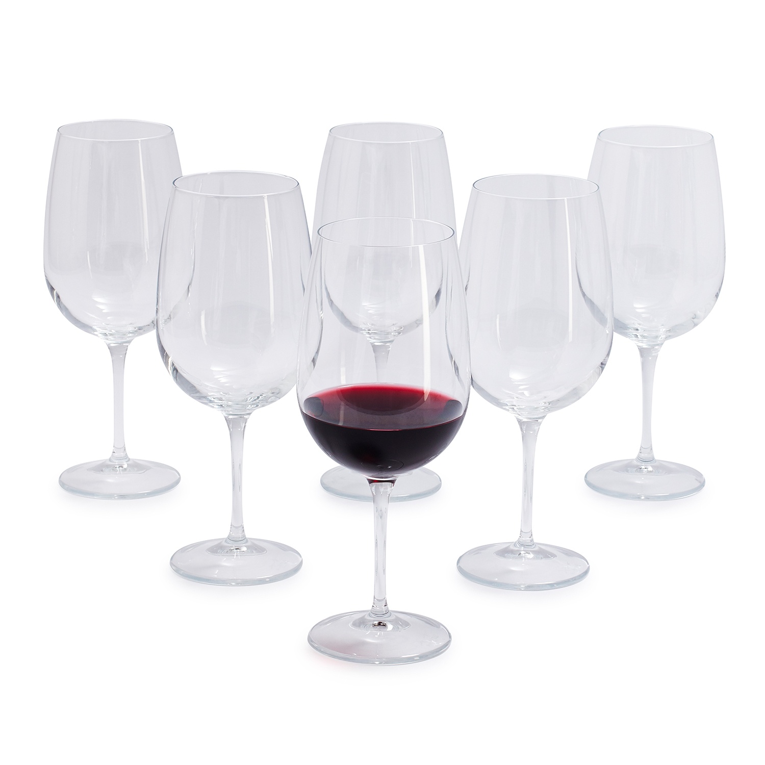 slide 1 of 1, Sur La Table by Bormioli Rocco Red Wine Glasses, 6 ct