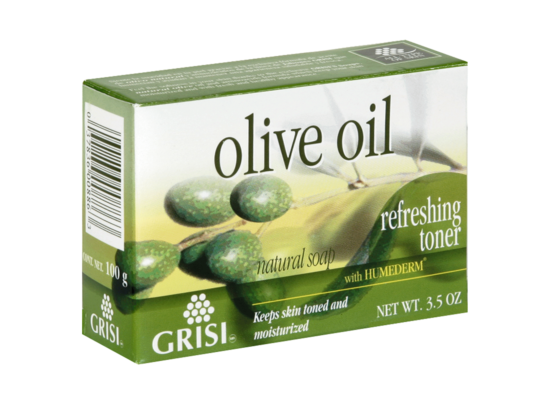 slide 1 of 1, Grisi Olive Oil Soap, 3.5 oz