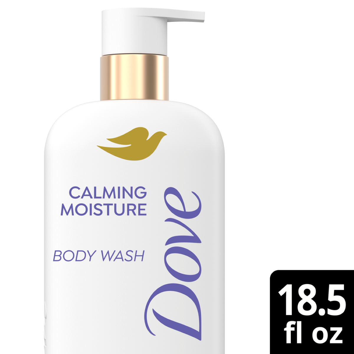 slide 1 of 21, Dove Bw Calming Moisture 4P 18.5Z/547Ml, 18.5 oz