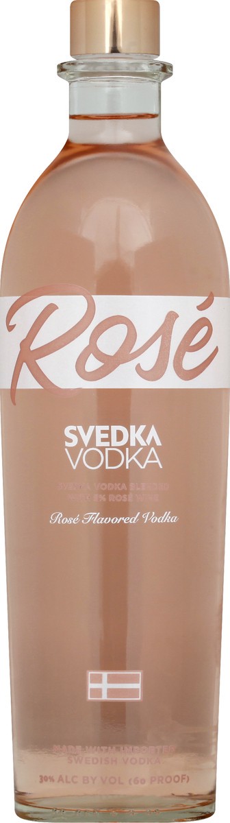 slide 6 of 7, SVEDKA Rosé Flavored Vodka Bottle, 750 ml