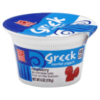slide 1 of 1, Harris Teeter Greek Yogurt - Raspberry, 5.3 oz