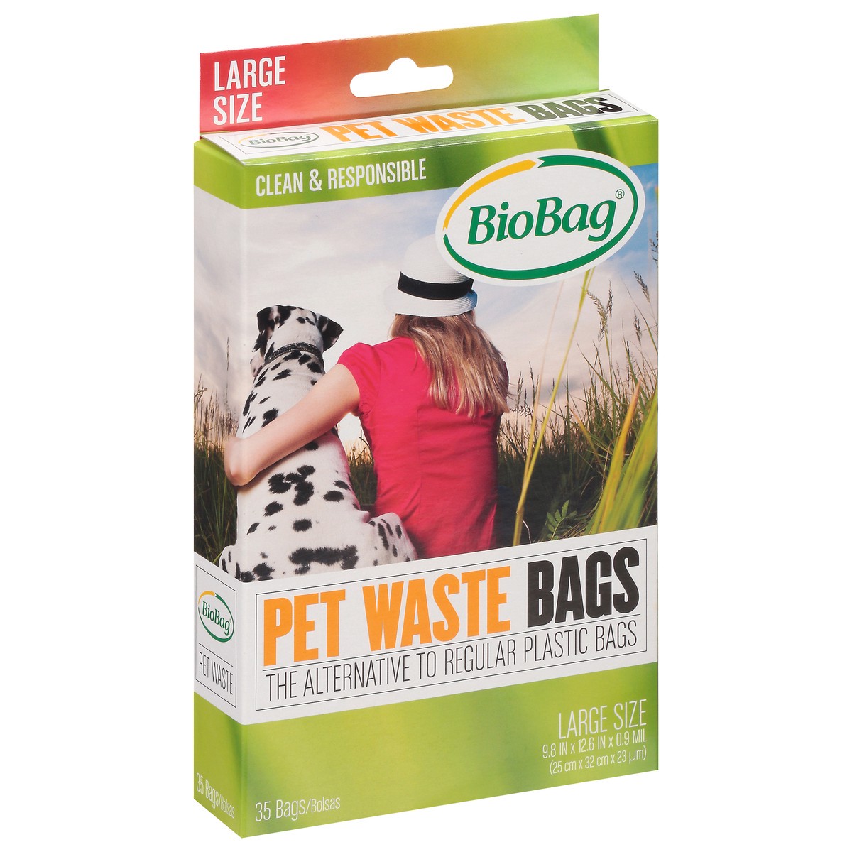 slide 9 of 9, BioBag Large Size Pet Waste Bags 35 Each, 35 ct