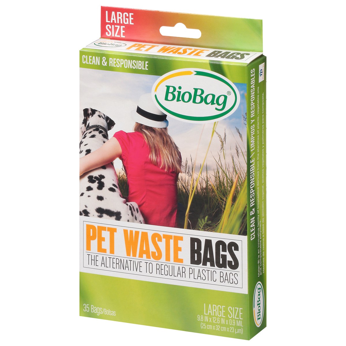 slide 8 of 9, BioBag Large Size Pet Waste Bags 35 Each, 35 ct