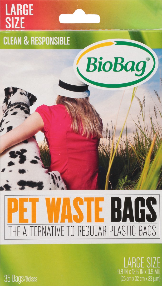 slide 2 of 9, BioBag Large Size Pet Waste Bags 35 Each, 35 ct