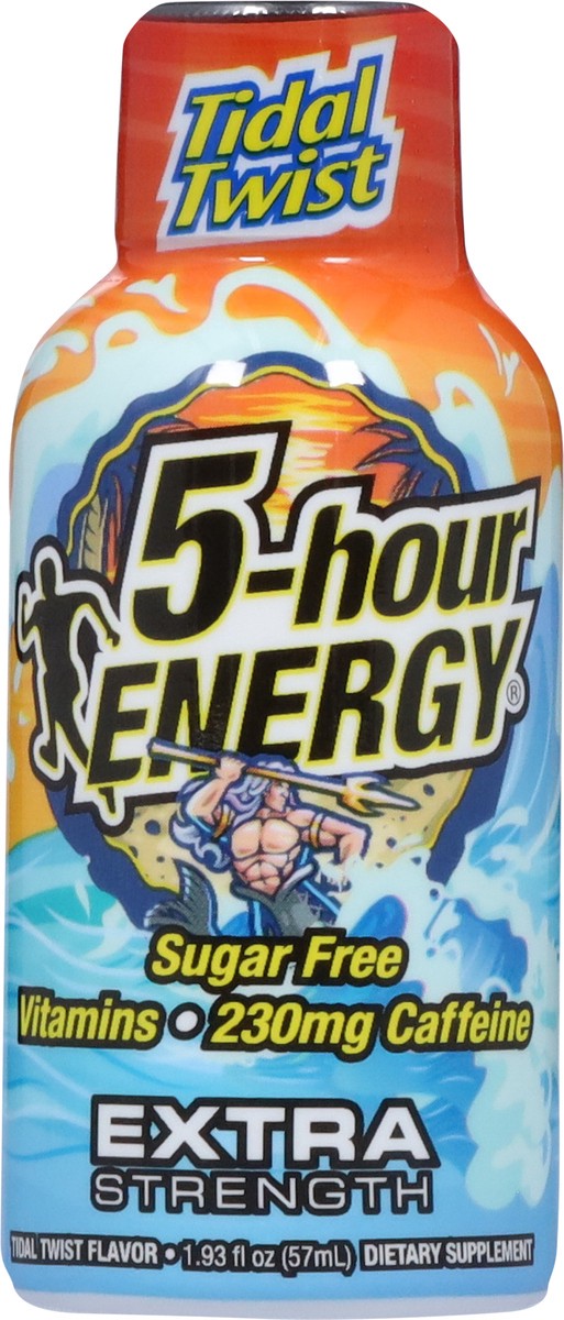 slide 10 of 13, 5-Hour Energy Sugar Free Extra Strength Tidal Twist Flavor Energy Shot - 1.93 fl oz, 1.93 fl oz