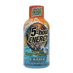 5-hour ENERGY, Extra Strength, Tidal Twist, Shot, 1.93 oz.