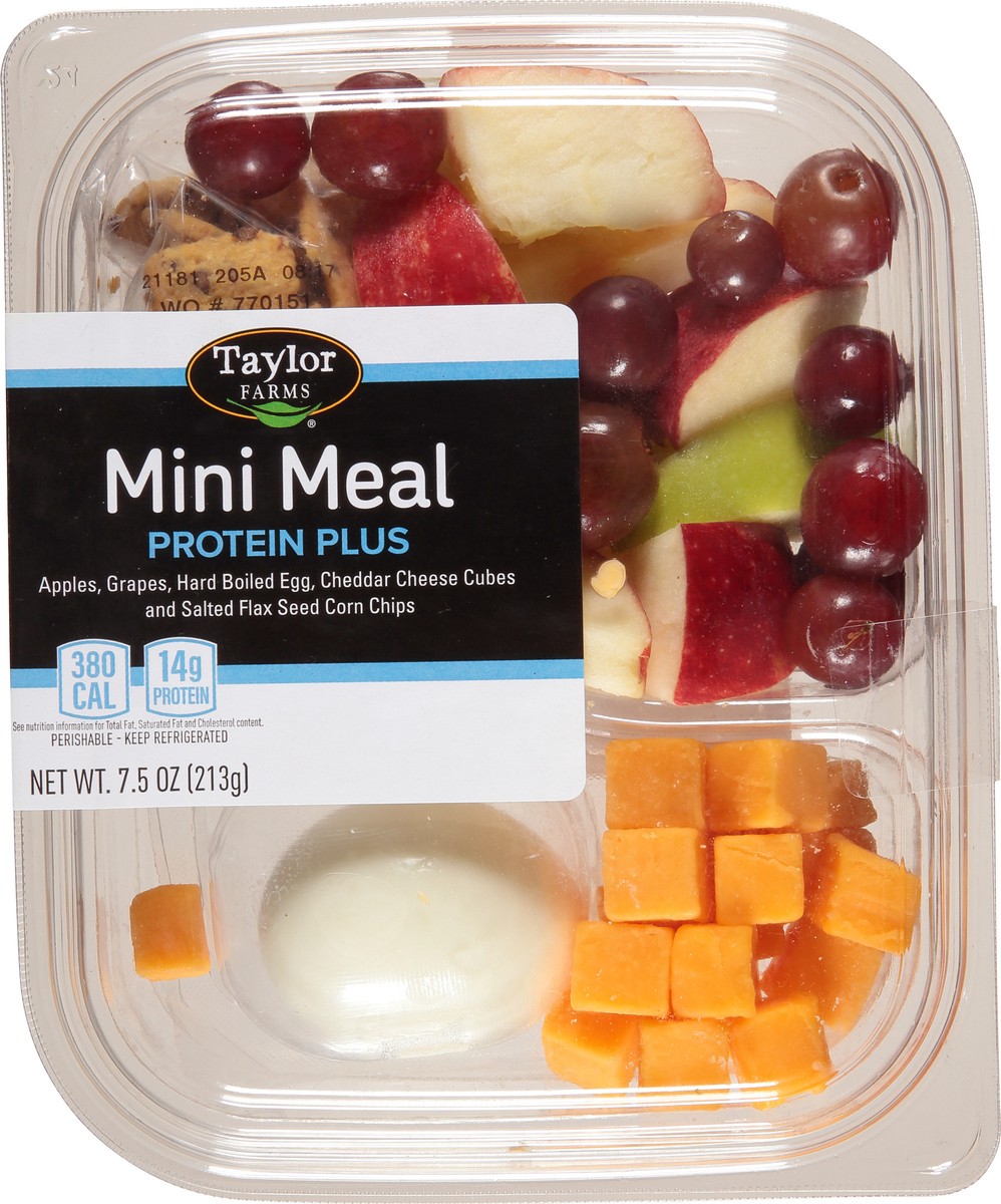slide 4 of 12, Taylor Farms Protein Plus Mini Meal, 7.5 oz