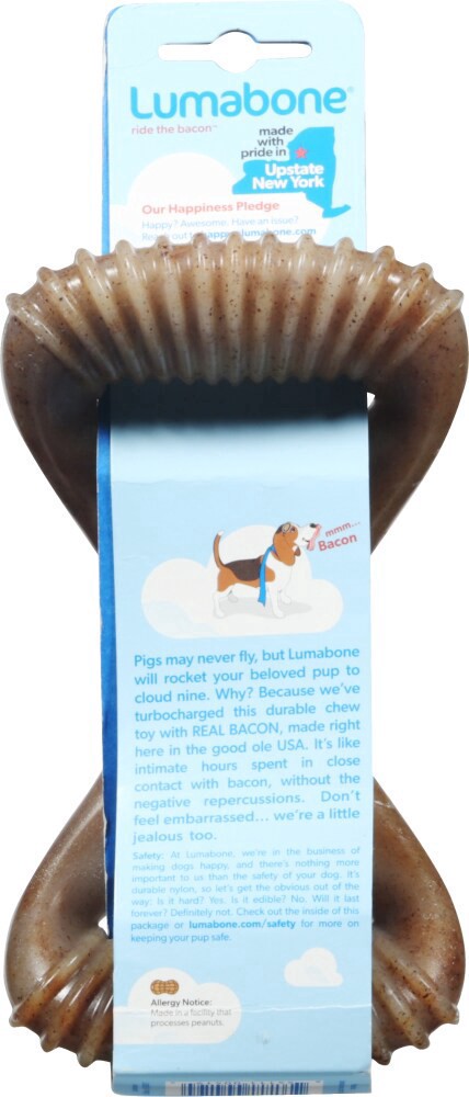 slide 4 of 4, Lumabone Dental Chew Bacon Regular, 1 ct