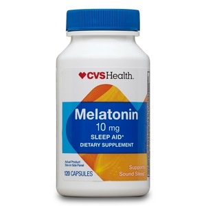slide 1 of 1, CVS Health Melatonin Capsules 120ct, 120 ct