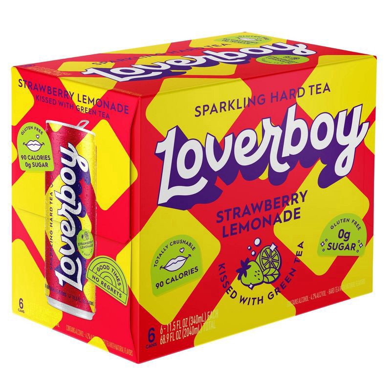 slide 3 of 3, Loverboy Strawberry Lemonade, 69 oz