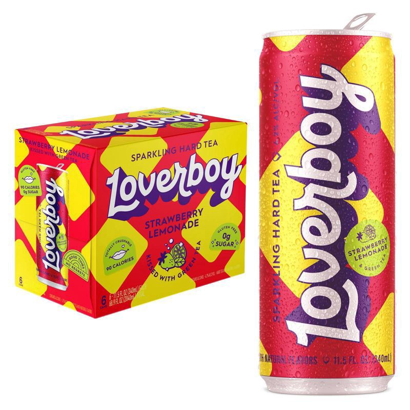 slide 1 of 3, Loverboy Strawberry Lemonade, 69 oz
