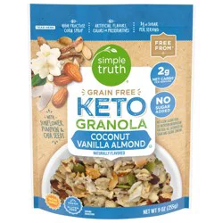 Simple Truth Coconut Vanilla Almond Keto Granola