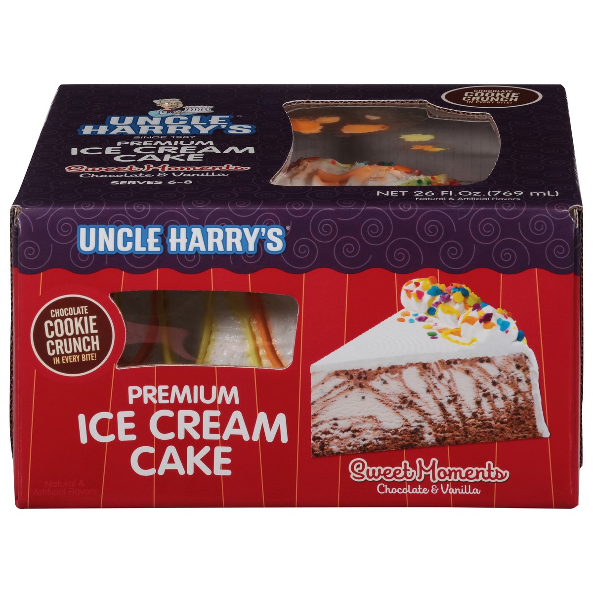 slide 12 of 14, Uncle Harry's Ice Cream Cake 26 oz, 26 oz