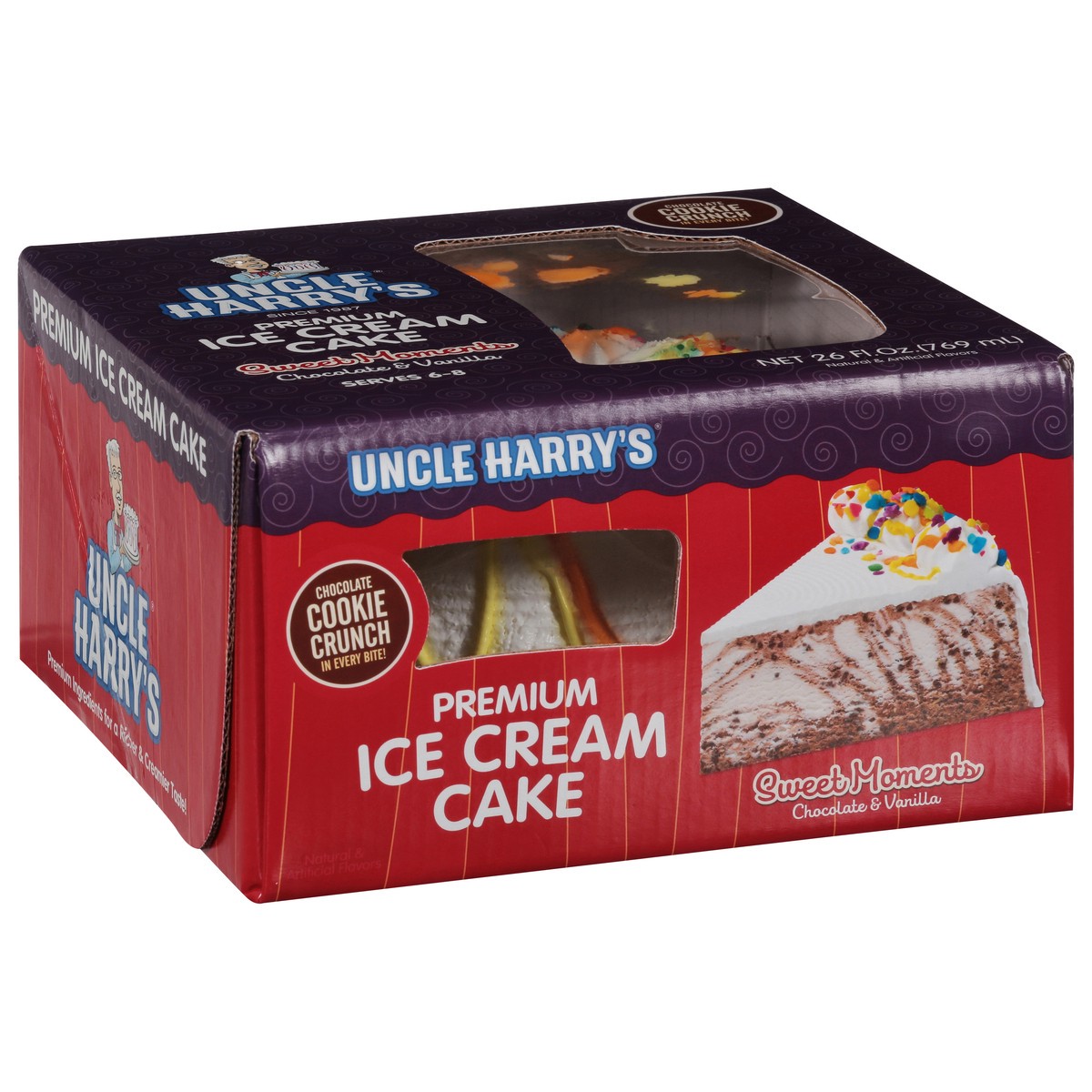 slide 13 of 14, Uncle Harry's Ice Cream Cake 26 oz, 26 oz